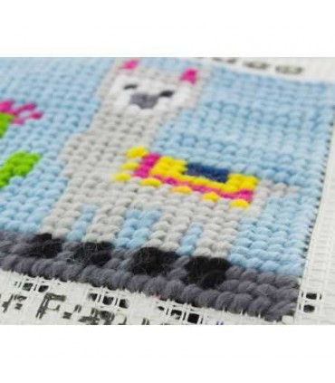 Comme 1 idée : Canevas Joshua le lama