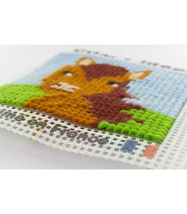 Comme 1idée : Canevas Jumper, un amour de cheval