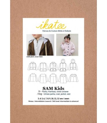 IKATEE :Veste ou Parka SAM kids
