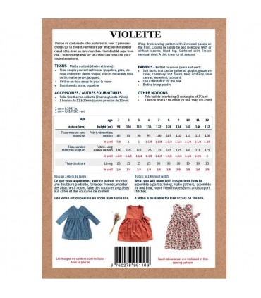 IKATEE : Robe VIOLETTE kid