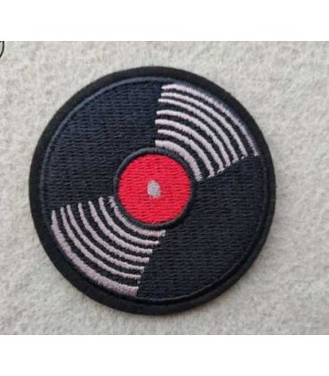 Thermocollant - Vinyle  Noir  Rouge