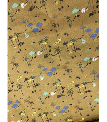 POPPY : Popeline coton Little Safari OEKO-TEX