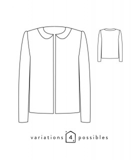 ATELIER SCÄMMIT: Veste CLAUDIE