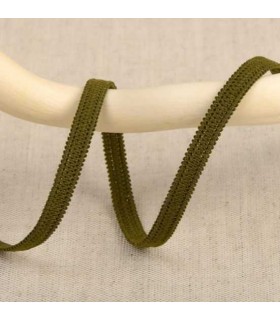 ELASTIQUE plat 5mm KAKI