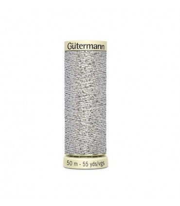 GÜTERMANN effet Métallique w331 ARGENT 041