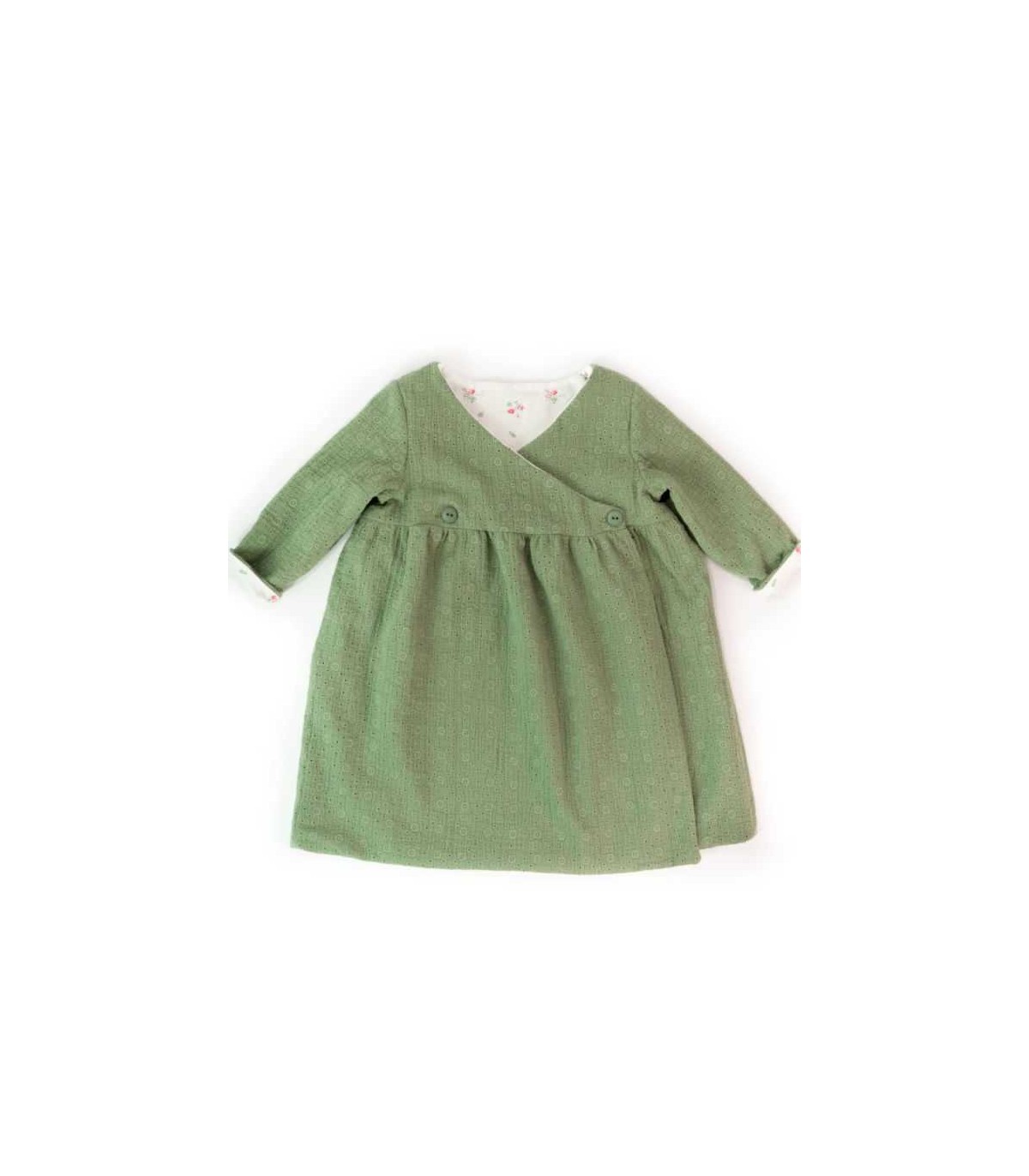 IKATEE Gilet croisé ou Robe DUBLIN Bébé