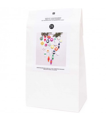 RICO DESIGN: Kit Calendrier de l'Avent en feutrine à coudre