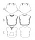IKATEE : Poncho Trio ASTER KIDS