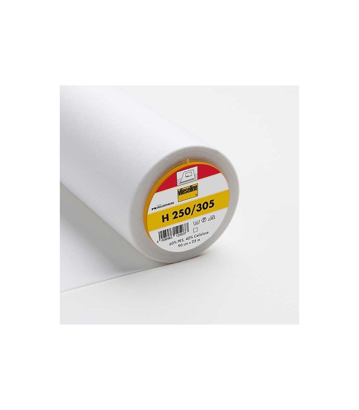 Ouate Thermocollante Vlieseline H640 - 30m X 10cm - Entoilage Volumineux Blanc