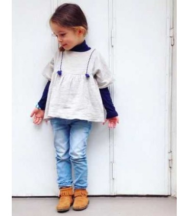 IKATEE : Robe ou Blouse Sakura kids