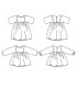 IKATEE : Robe ou Blouse Sakura kids