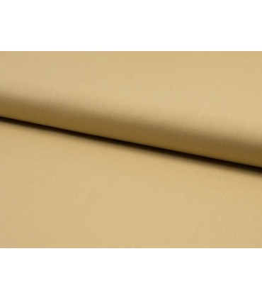 Popeline Oganique Bio Ocre x 0.4m
