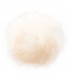 Pompons Fausse Fourrure Blanc