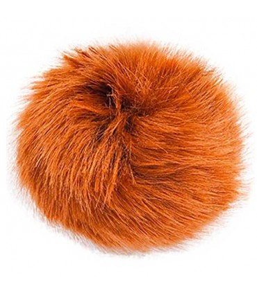 Pompons Fausse Fourrure Fauve