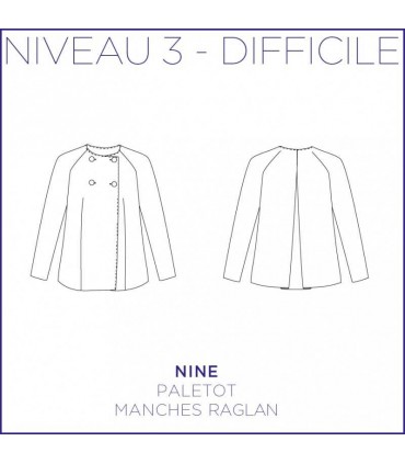 CORALIE BIJASSON : Paletot NINE