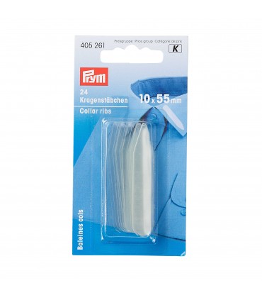 PRYM : Baleines de Col Petit Transparent
