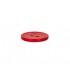 Bouton polyester à paillettes FUCHSIA 11mm