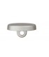 Bouton Métal sur pied ARGENT 23mm