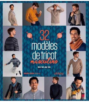 32 Modèles de tricot Masculins du 38 au 56