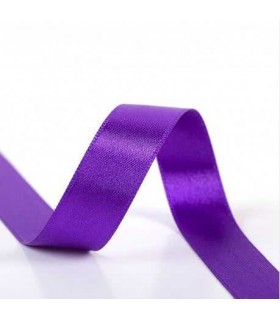 Ruban satin n°5, VIOLET 25mm