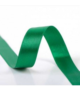 Ruban satin n°5,VERT SAPIN  25mm