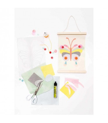 Set de feutrine - Pastel