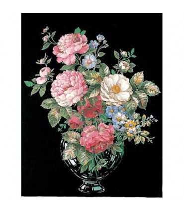 MARGOT Canevas - Vase de Fleurs