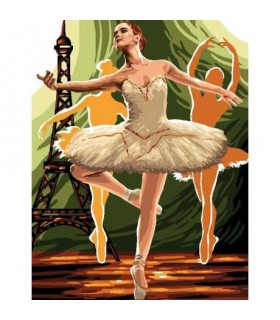 LUC  Canevas - Danseuse Étoile