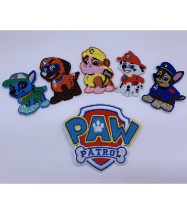 Thermocollant-  Pat Patrouille Zuma - Chien des Mers