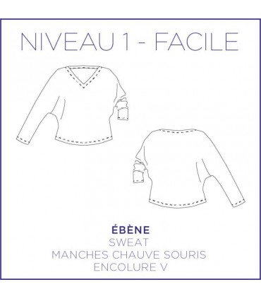 CORALIE BIJASSON : Sweat ÉBÈNE