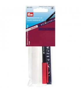 PRYM : Marquage Linge Rouge
