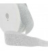 Élastique Lurex Argent 30mm
