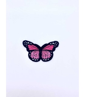 Thermocollant -  Papillon Rose