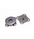 Fermoir Magnétique  à Coudre 15mm Argent