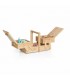 Travailleuse en Bois clair