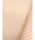 POPPY : Coton enduit Floral Fantaisie ÉCRU Oekotex
