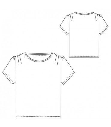 ANNE KERDILES tee-shirt / Robe SABLONS