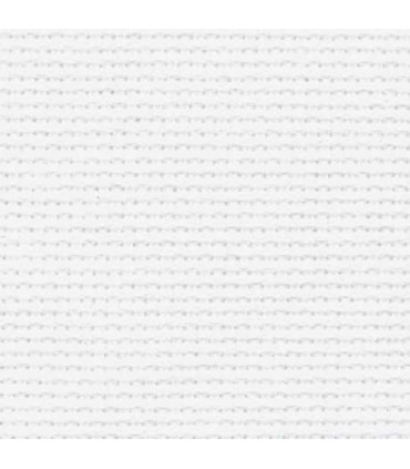 Toile Aîda 7.1points/cm BLANC 150cm