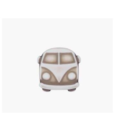 bouton polyester Van 18MM ÉCRU