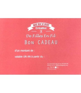 BON CADEAU : Valeur 100€