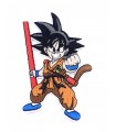 Thermocollant - DRAGON BALL : San Goku Enfant avec sa queue de singe
