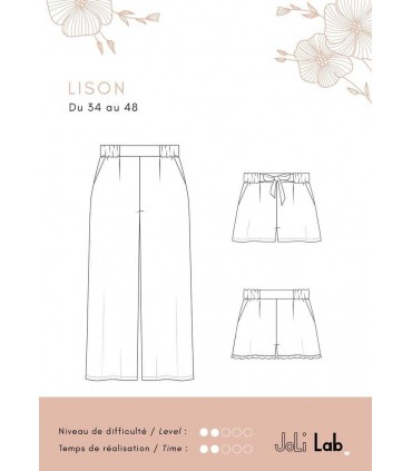 JOLILAB : Pantalon - Short LISON