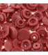 BABY SNAP : Pressions rondes VIEUX ROSE