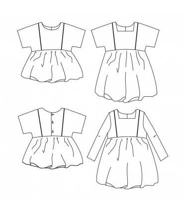IkATEE : Blouse + Robe SAKURA MUM