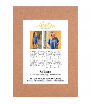 IkATEE : Blouse + Robe SAKURA MUM