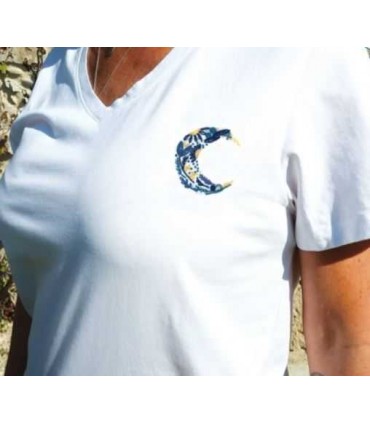 UN CHAT DANS L'AIGUILLE: kit a broder "To The Moon And Back"