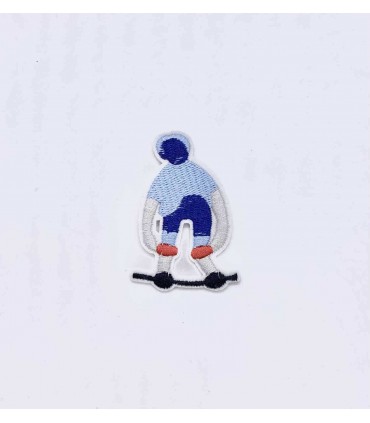 Thermocollant – Skateur en tee shirt bleu