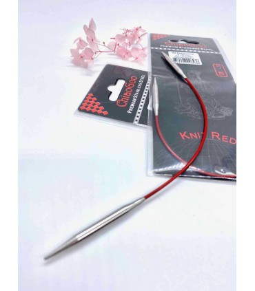 CHIAOGOO : Aiguilles Circulaires 23cm-5mm