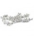 Perles à écraser 2mm plaqué ARGENT
