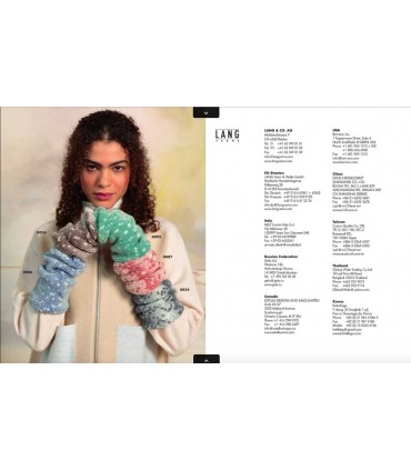 LANG YARNS :  Catalogue tricot SNOWFLAKE